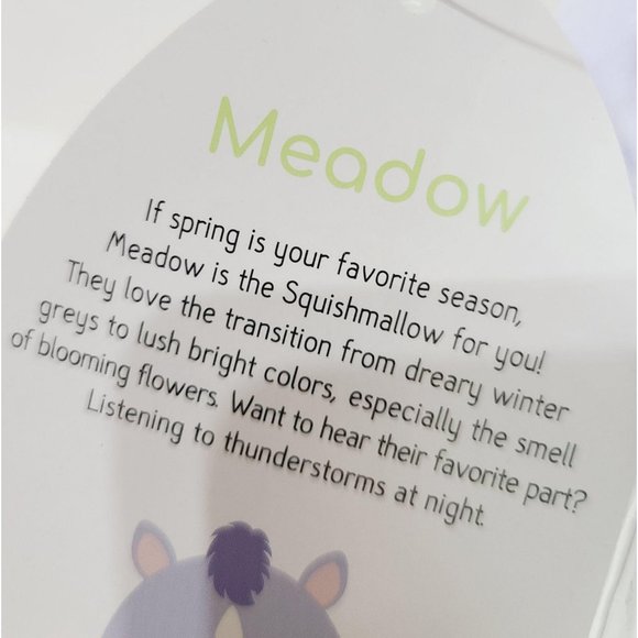 Squishmallow Meadow The Horse Purple 8 Inch Plush - Picture 3 of 4